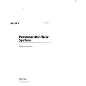 Sony PMC-M2 manual cover