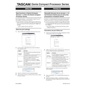 Tascam AE-4D manual cover