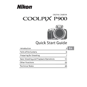 Nikon Coolpix P900 manual cover