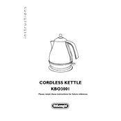 DeLonghi KBO3001 manual cover