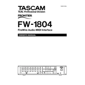 Tascam FW-1804