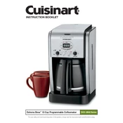 Cuisinart DCC-2650P1 manual cover