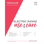 Frigidaire PCFE3078AF manual cover