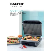 Salter EK4585, Cosmos Health Grill Plus, manual cover