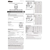 Nikon MEP 30 FS-MRAD, MEP-30 FS-MOA manual cover