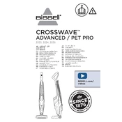 Bissell Crosswave Advanced PetPro 2223 2224 2225 manual cover