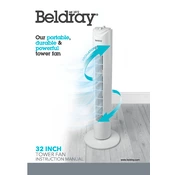 Beldray EH3230-VDEQSG 32 Inch Tower Fan manual cover