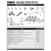 Thule Helium 970XT manual cover