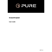 Pure StreamR Splash manual cover