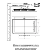 Sony KDL-40XBR4 manual cover