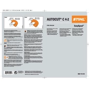 Stihl AutoCut C 4-2 manual cover