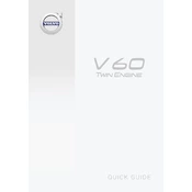 Volvo V60 2017 Twin Engine manual cover