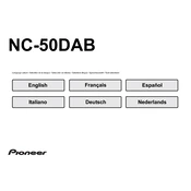 Pioneer NC-50DAB manual cover