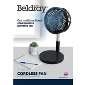 Beldray EH3329EGFOB 3 in 1 Cordless Fan manual cover