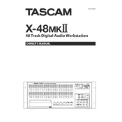 Tascam X-48MKII manual cover