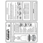 Cuisinart CPM-700BK manual cover