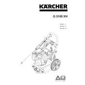 Karcher G 3100 XH manual cover