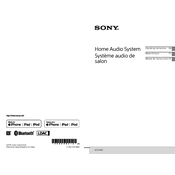 Sony GTK-XB7 manual cover