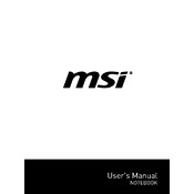 MSI WF75 10TI manual cover