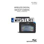 Whistler WBU800EU Wireless Digital BackUp Camera manual cover