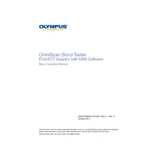 Olympus OmniScan Bond manual cover