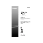 Sony DVP-NS50P manual cover