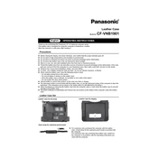 Panasonic CF-VNB1901 manual cover