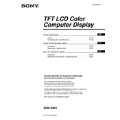 Sony SDM-S204
