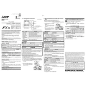 Mitsubishi Electric FX3S 5DM manual cover