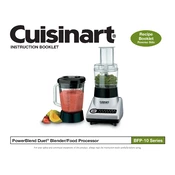 Cuisinart BFP-10 Series manual cover