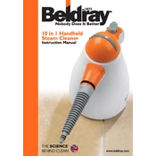 Beldray BEL0299 10 in 1 Handheld Steam Cleaner manual cover