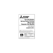 Mitsubishi Electric AJ65BTS RPH manual cover