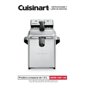 Cuisinart CDF-130 manual cover