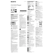 Sony DVP-SR510H manual cover