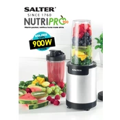 Salter EK2435SILVER Nutri Pro 900 manual cover