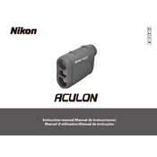 Nikon Aculon manual cover