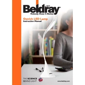 Beldray EH1760 Ostrich LED Lamp manual cover