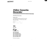 Sony SLV-975HF CX manual cover