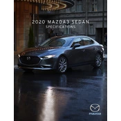 Mazda 3 Sedan 2020 manual cover