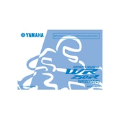 Yamaha WR25RZ C WR250R 2010 manual cover