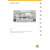 Behringer TD 3 AM manual cover