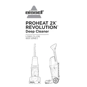 Bissell ProHeat2x Revolution 1858 Series manual cover