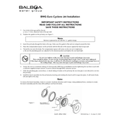 Balboa BWG Euro Cyclone Jet manual cover