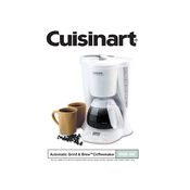 Cuisinart DGB-300BK manual cover