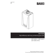 Baxi 200 Combi 2 manual cover