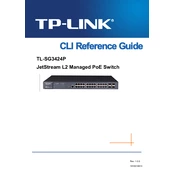 tp-link TL-SG3424P manual cover