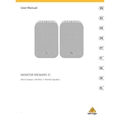 Behringer 1C-BK manual cover