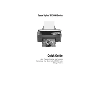 Epson Stylus CX3800 manual cover