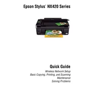 Epson Stylus NX420 manual cover