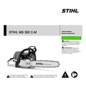 Stihl MS 362 C-M manual cover